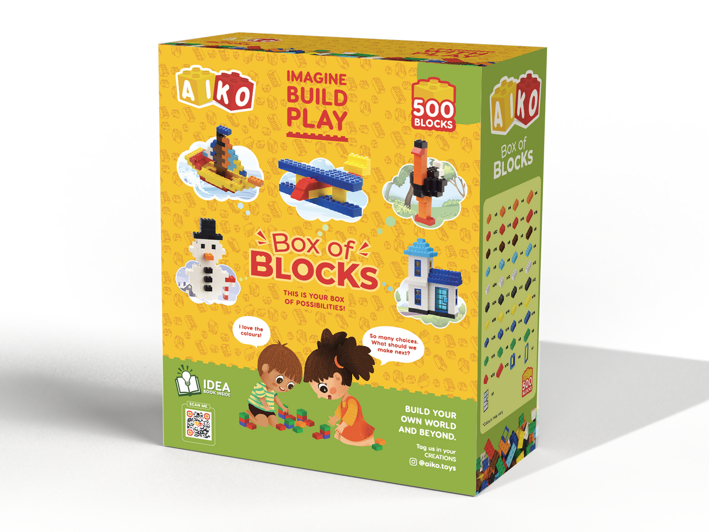 Box Of Blocks 500 Piece