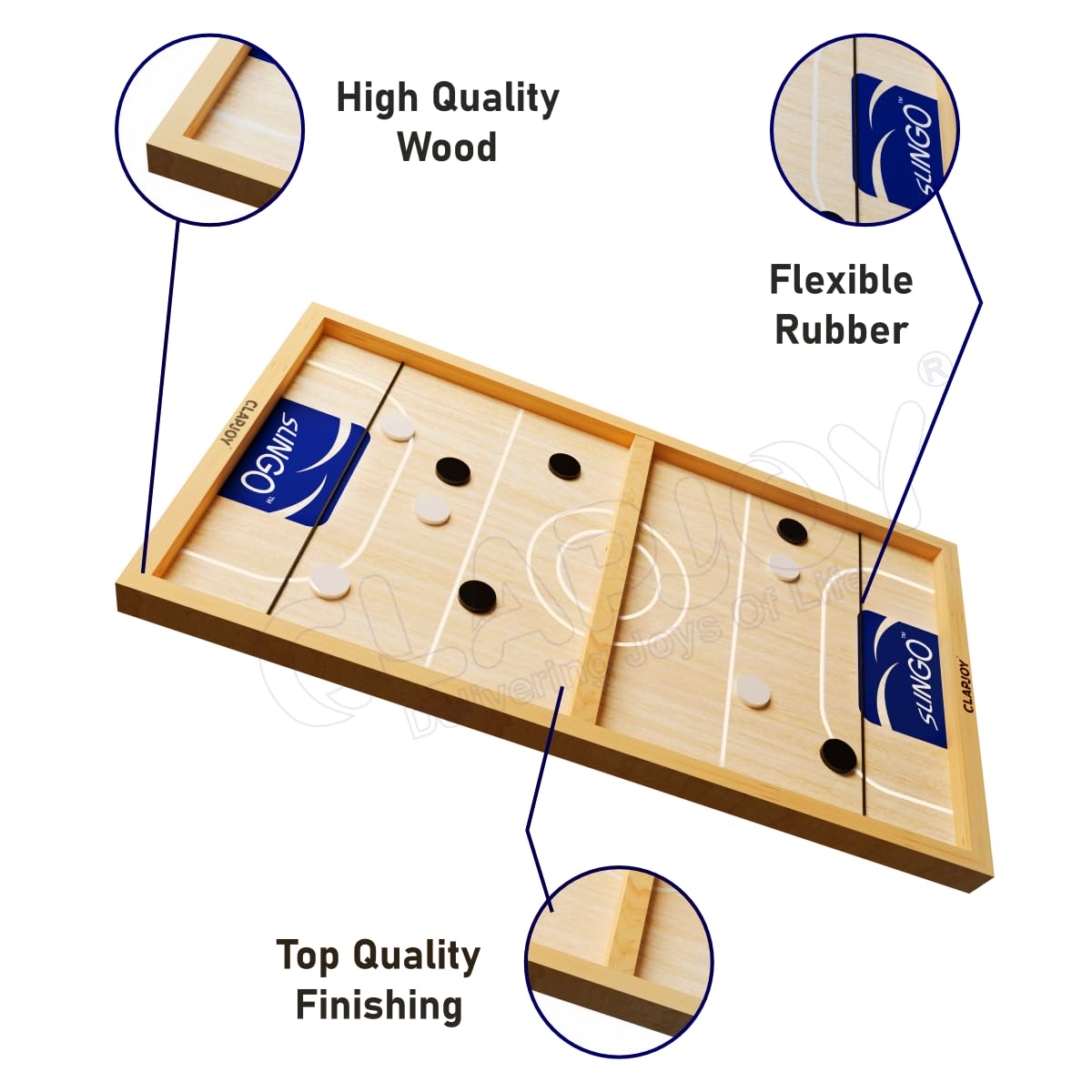Clapjoy Slingo Fastest Finger First Board Game for Kids & Adults - Kee&Ka