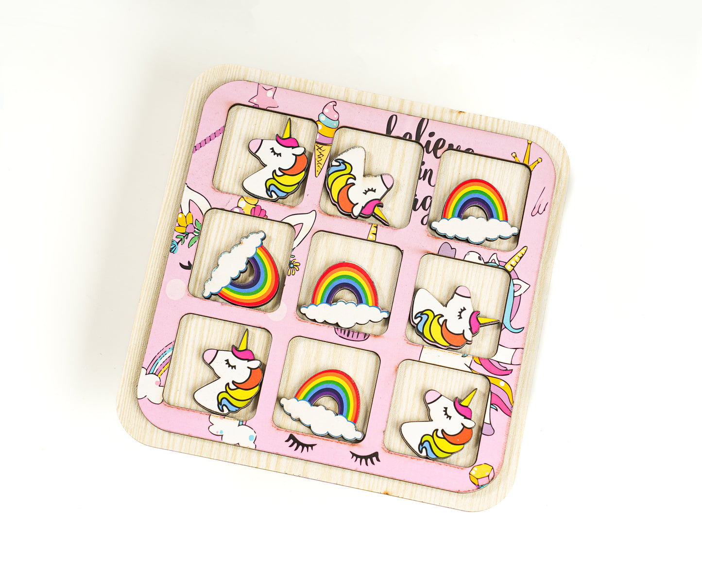 Unicorn Wooden Hamper