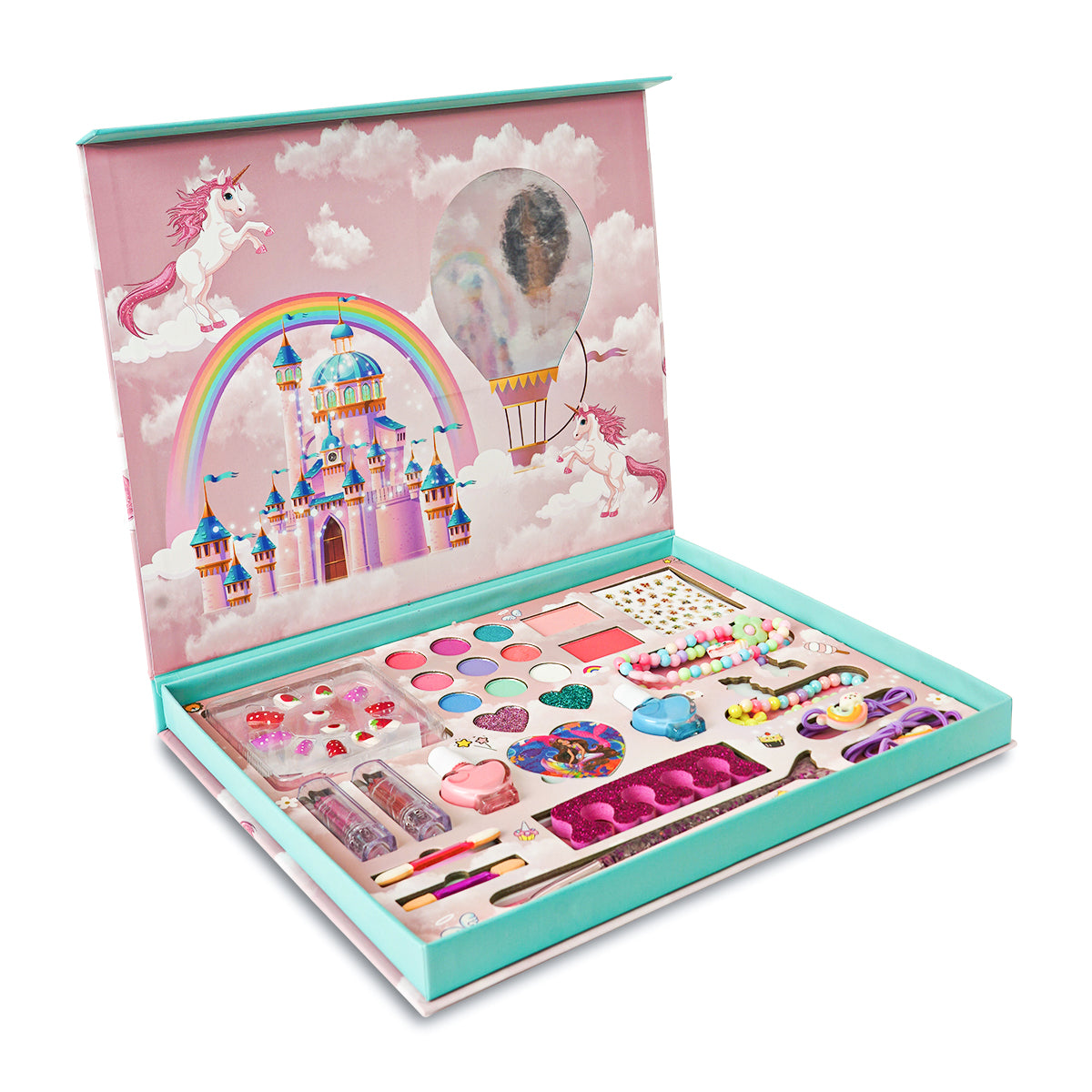 28 Pcs Makeup And Accessories Hamper