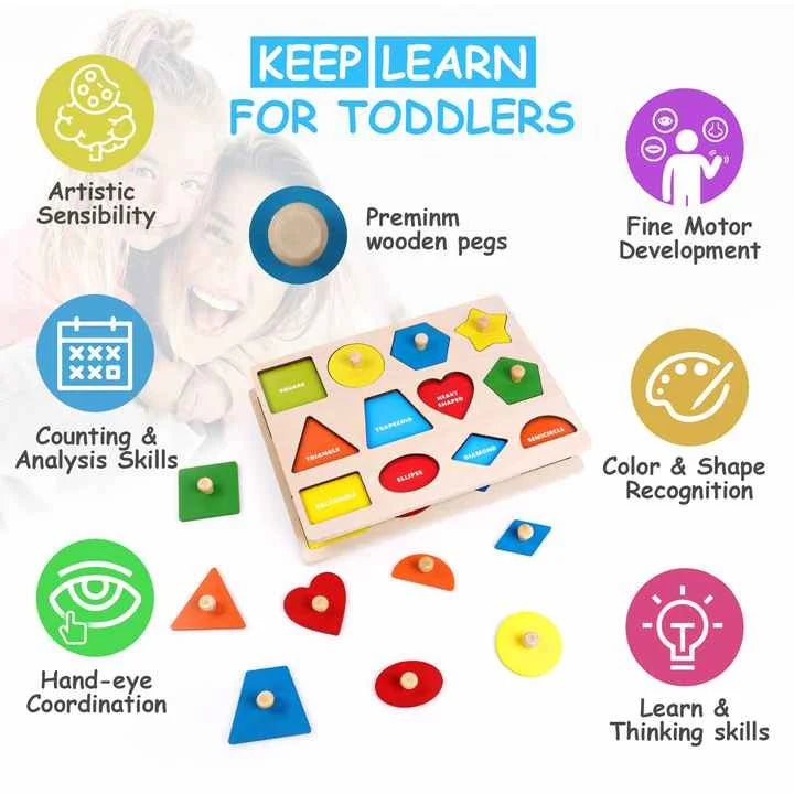 Hand Grab Geometric Board - Kee&Ka