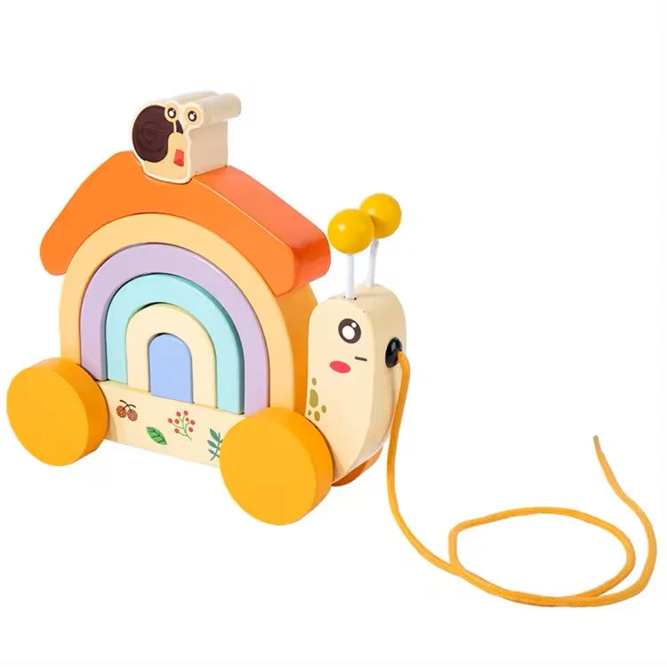 Snail Stacker Pull Along - Kee&Ka