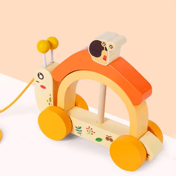Snail Stacker Pull Along - Kee&Ka