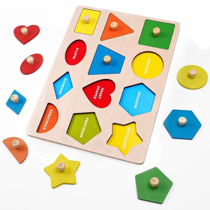 Twelve Shape Knob Puzzle - Kee&Ka