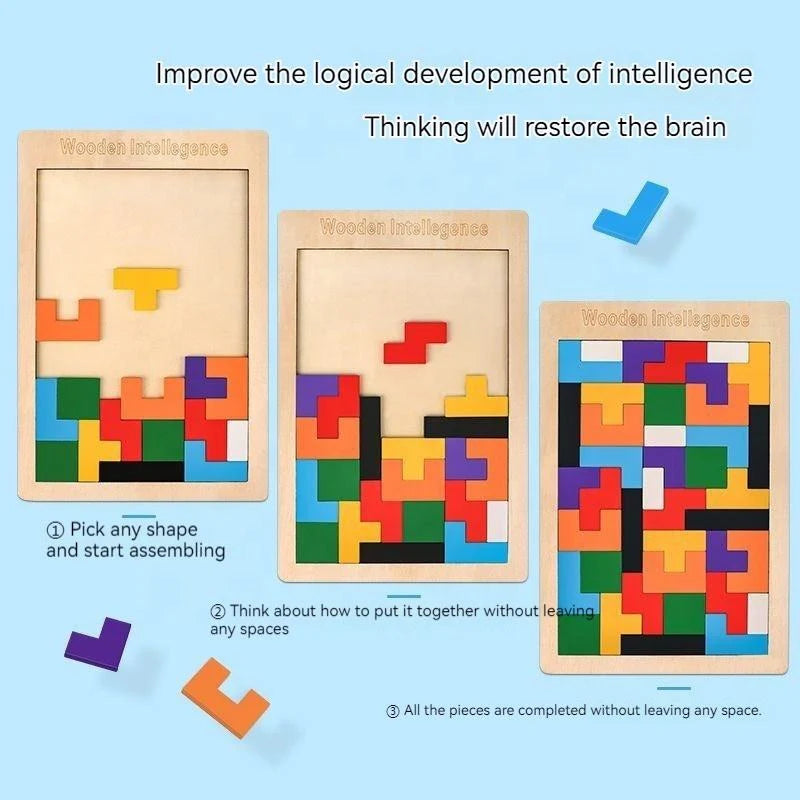 Basic Russian Block Puzzle 7mm - Kee&Ka