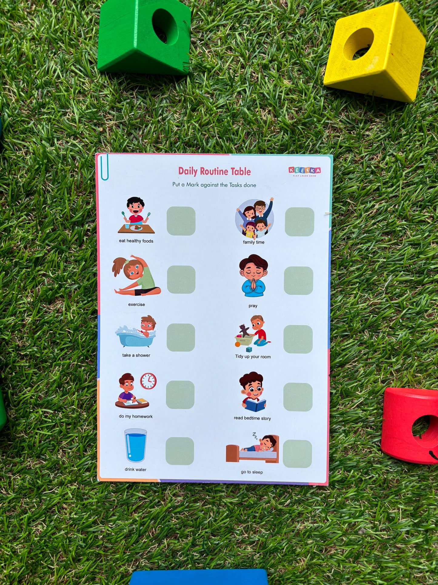 Manners And Habits Worksheet