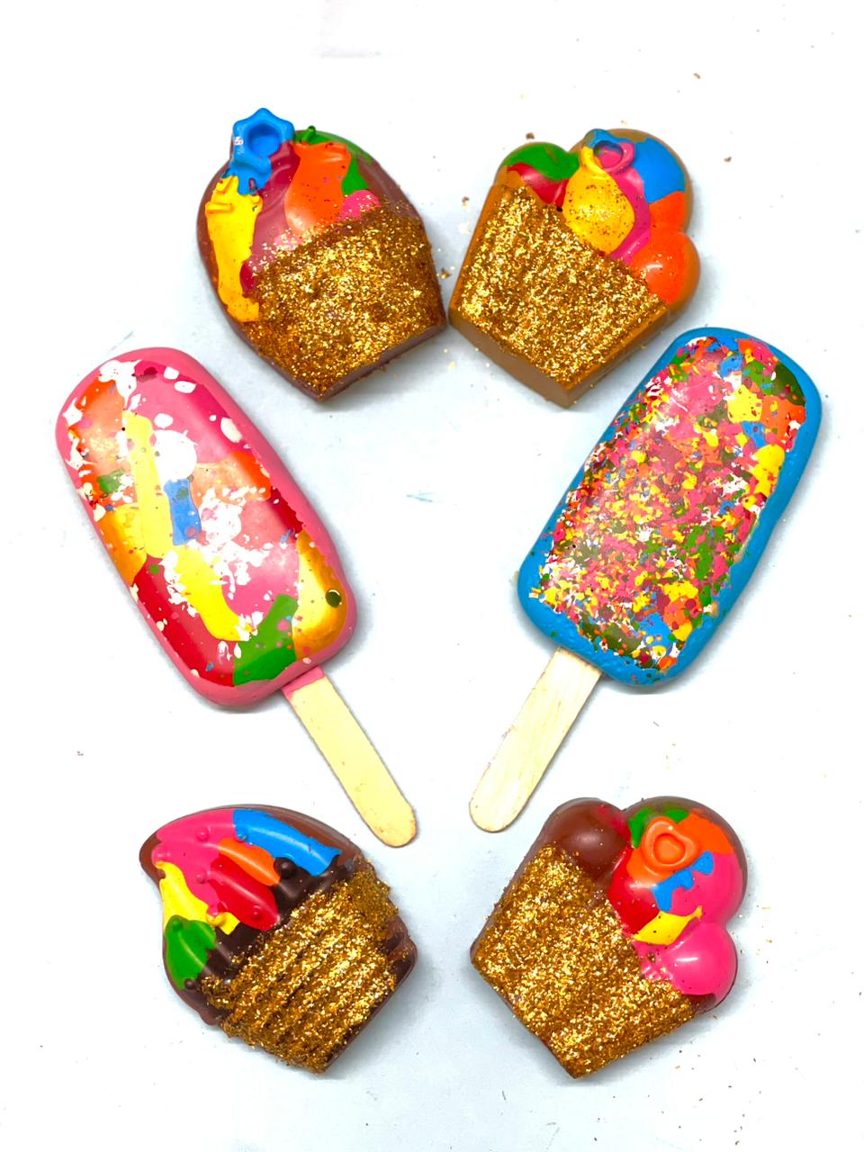 The Cupcake Krayon - 1 piece (Random) - Kee&Ka