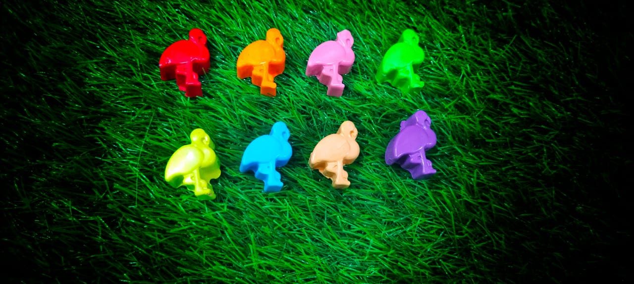 Mini Flamingo set of 8 - Kee&Ka