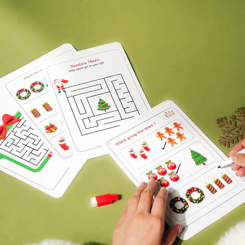 Christmas Worksheets - Kee&Ka