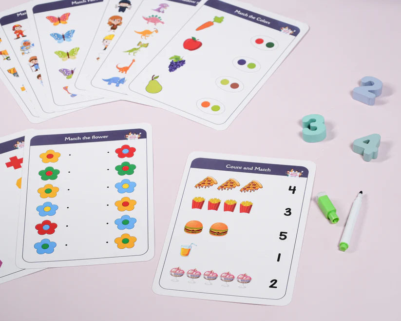 Matching Sheet (Ages 2 to 4 years) - Kee&Ka