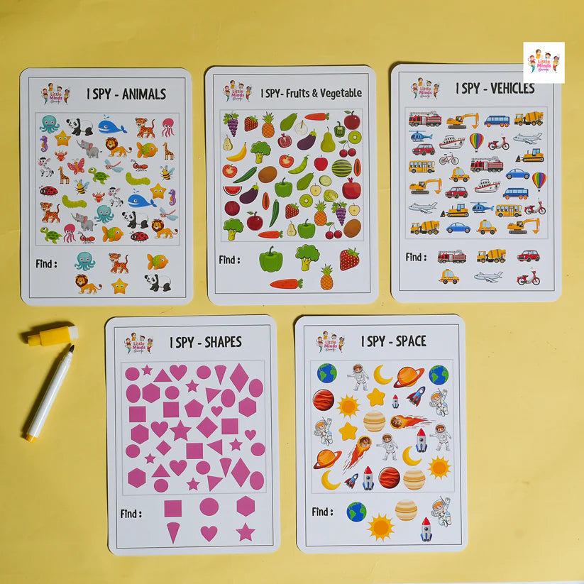 I Spy Sheets Level 1 - Kee&Ka