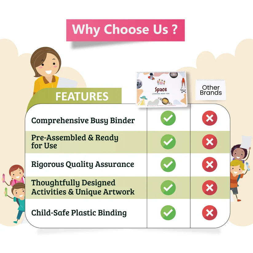 Space Binder (Ages 2 to 5 years ) - Kee&Ka