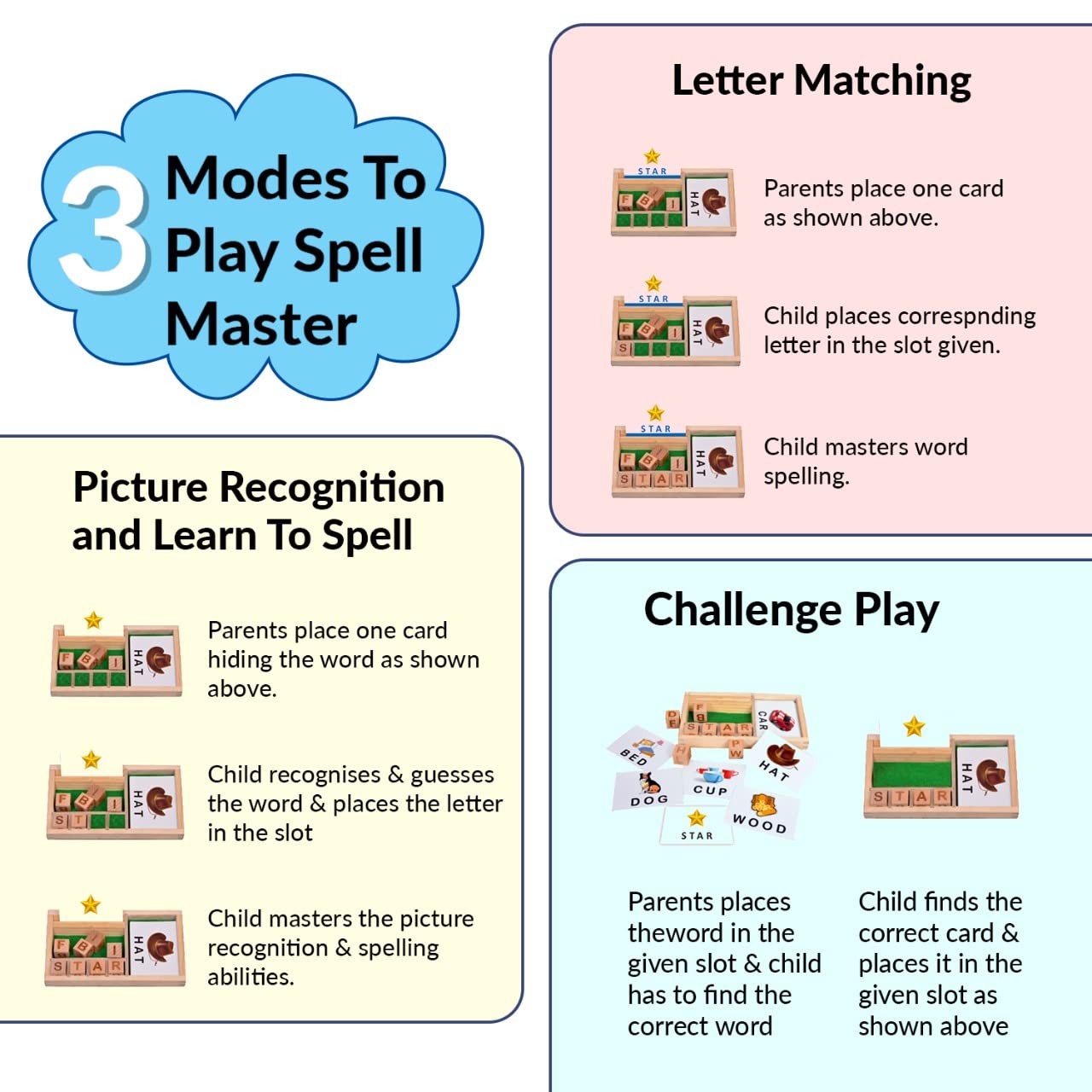 Clapjoy Spell Master for Kids - Kee&Ka