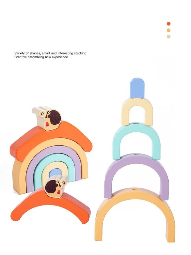 Snail Stacker Pull Along - Kee&Ka