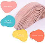 Large Wooden Rainbow Arch Stacker Toy