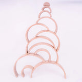 Large Wooden Rainbow Arch Stacker Toy