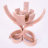 Large Wooden Rainbow Arch Stacker Toy