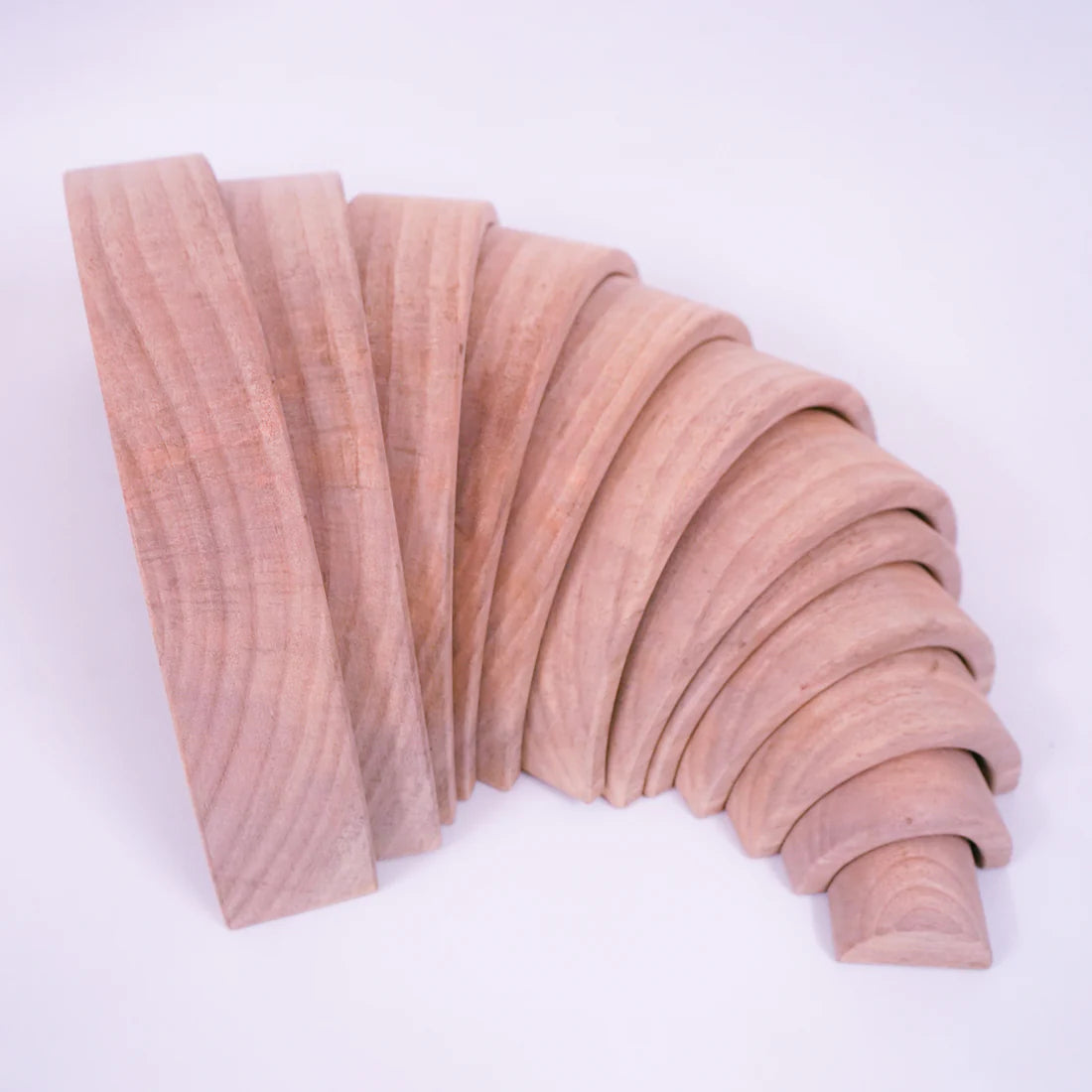 Large Wooden Rainbow Arch Stacker Toy