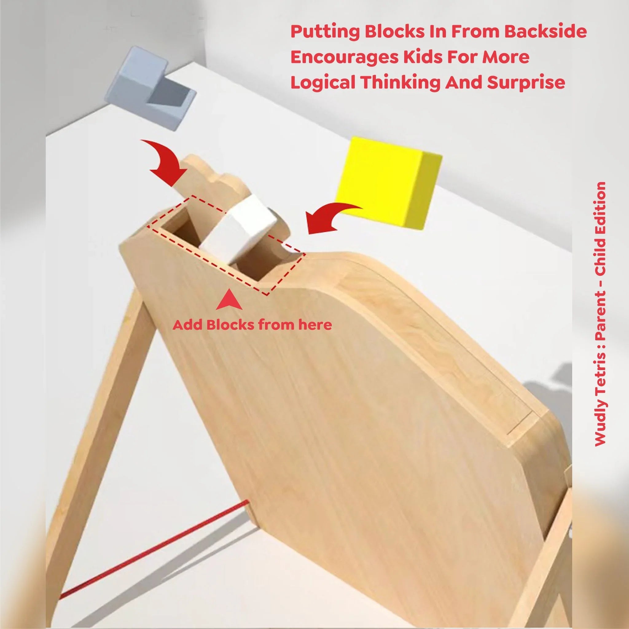 3 in 1 Tetris for Kids - Parent Child Edition - Kee&Ka