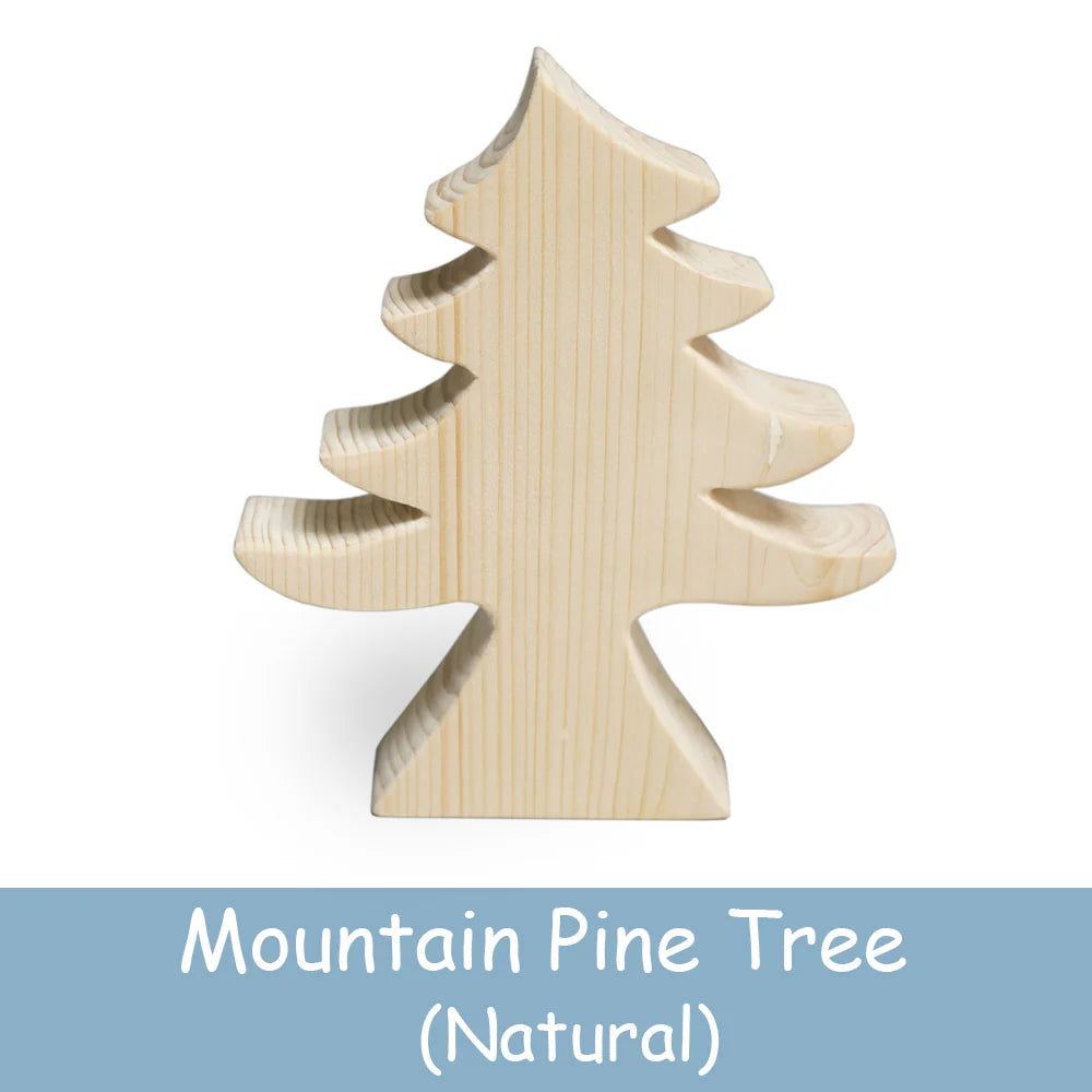 Natural Mountain Pine Tree Toy