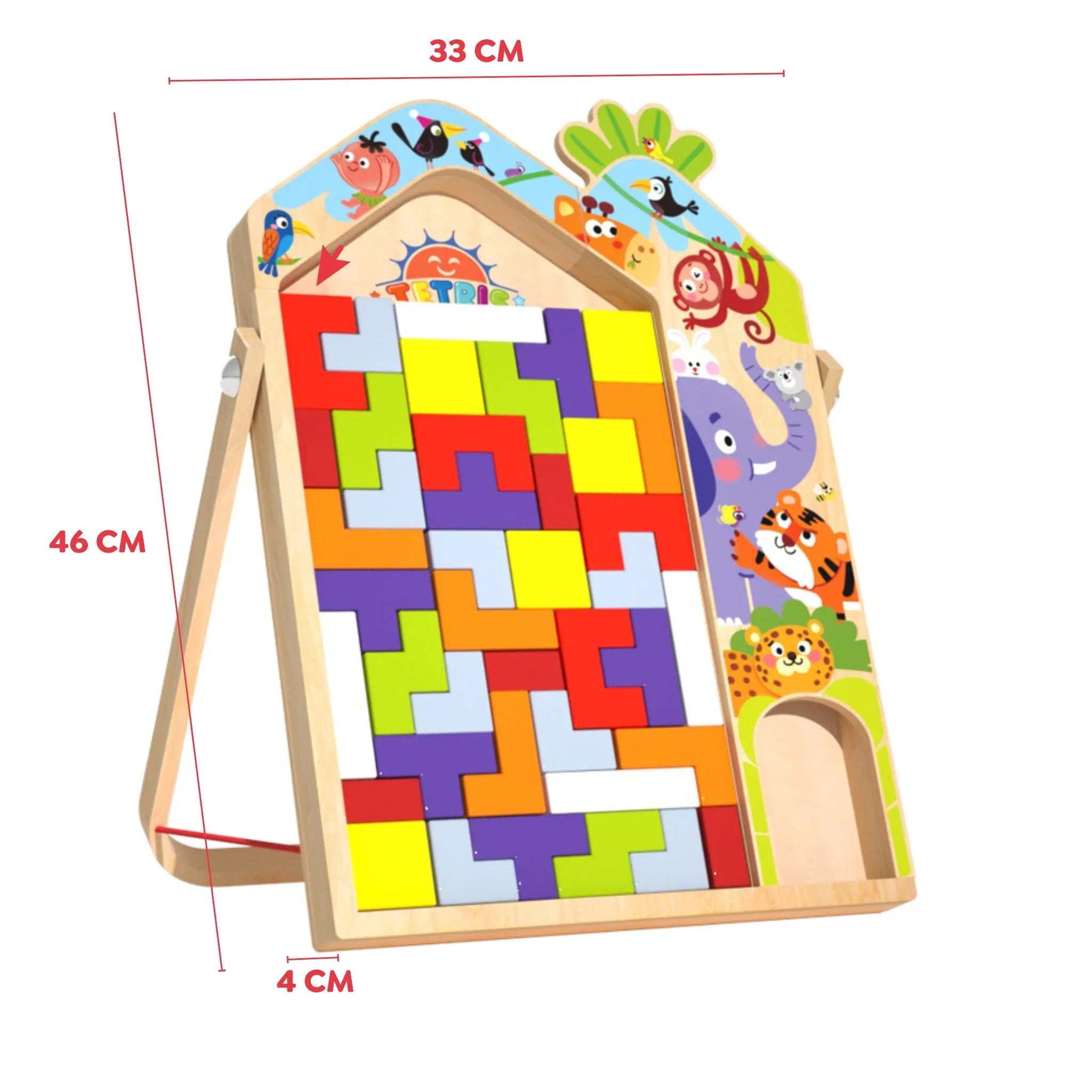 3 in 1 Tetris for Kids - Parent Child Edition - Kee&Ka