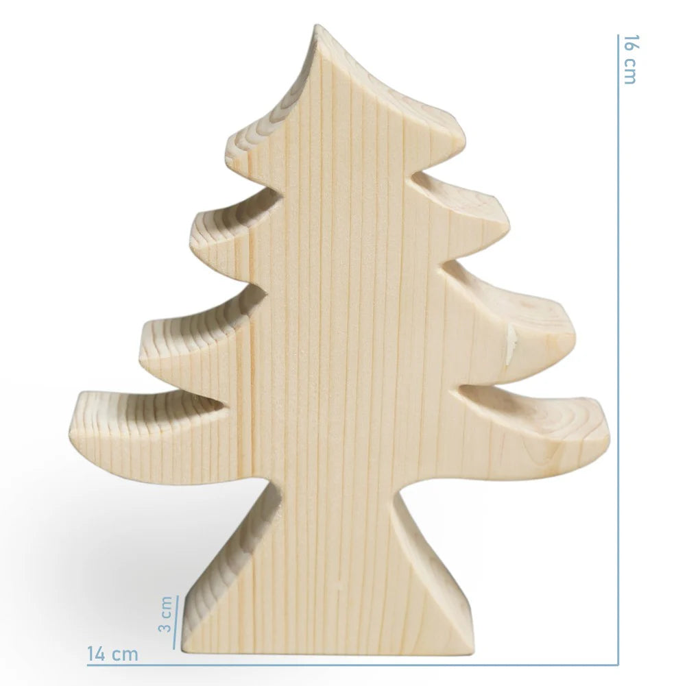 Natural Mountain Pine Tree Toy
