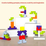 3 in 1 Tetris for Kids - Parent Child Edition - Kee&Ka