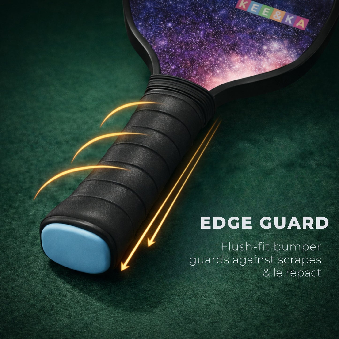 Kids Pickleball Paddle with Soft Grip & Wide Sweet Spot – Galaxy Design