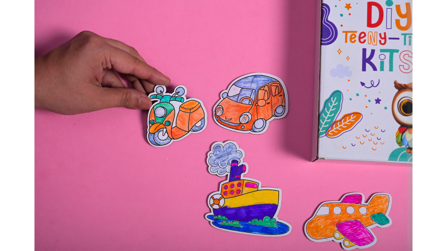 Teeny Tiny DIY Fridge Magnet Transport
