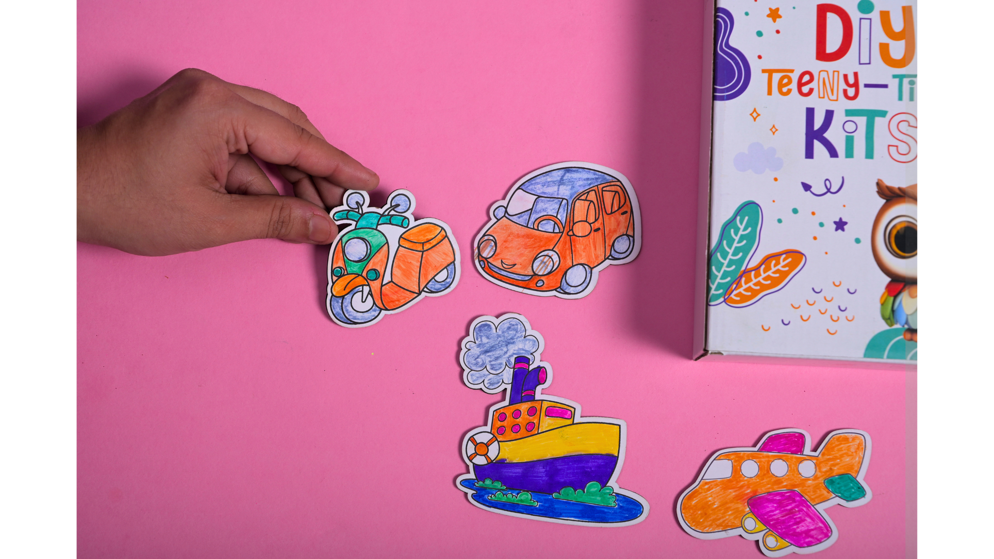 Teeny Tiny DIY Fridge Magnet Transport