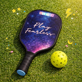 Kids Pickleball Paddle with Soft Grip & Wide Sweet Spot – Galaxy Design