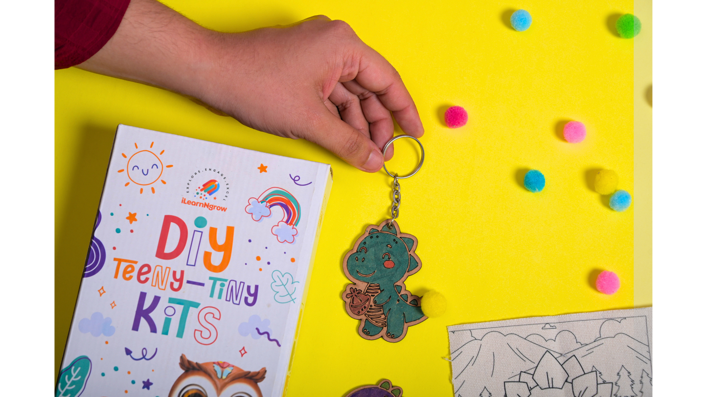 Teeny Tiny DIY Dino Painting Kit