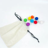 Colorful Wooden Rainbow Balls – Eco-Friendly Sensory Toy for Kids