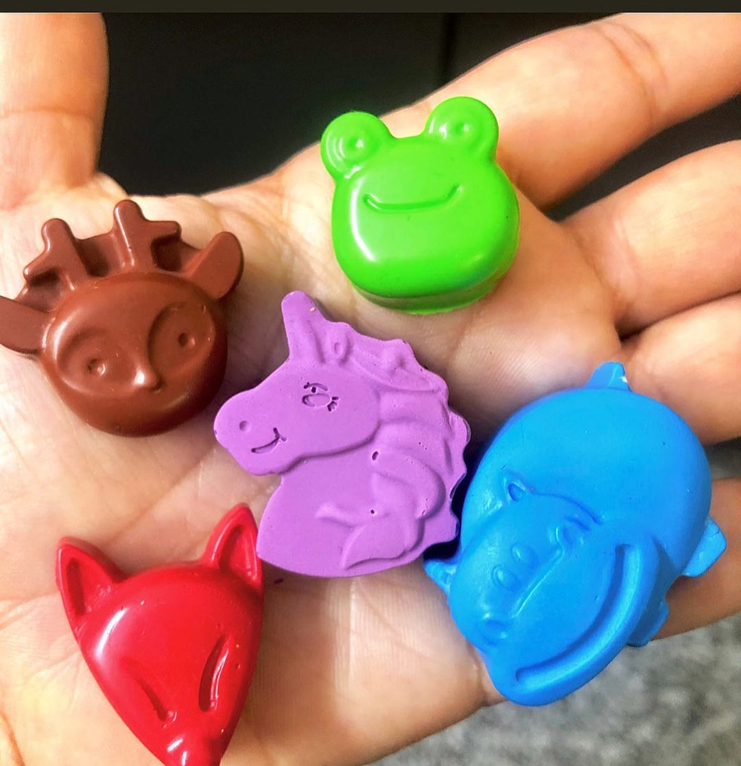 Mini animal heads - set of 8 - Kee&Ka
