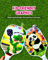 Pickleball Set For Kids (1 Paddle + 2 Balls)