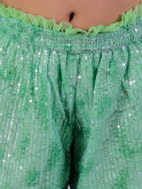 Lil Drama Girls Party Top With Shorts - Kee&Ka