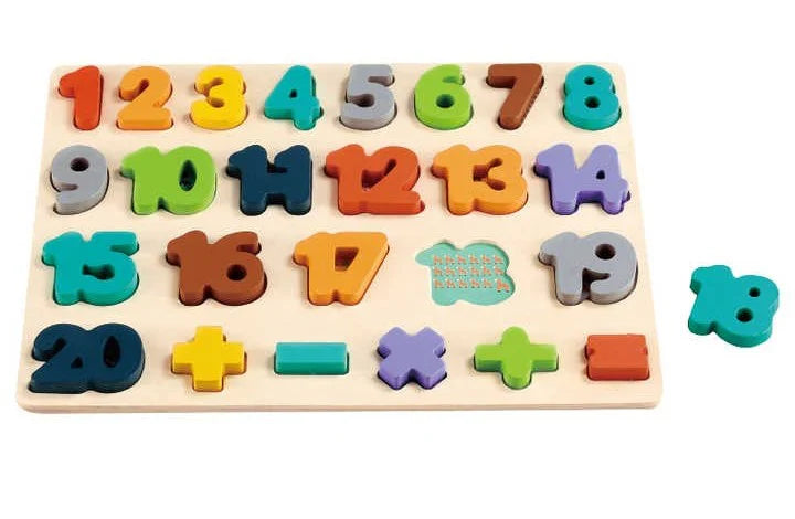 Chunky Number Board - Kee&Ka