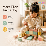 Little Builders Wooden Block Set