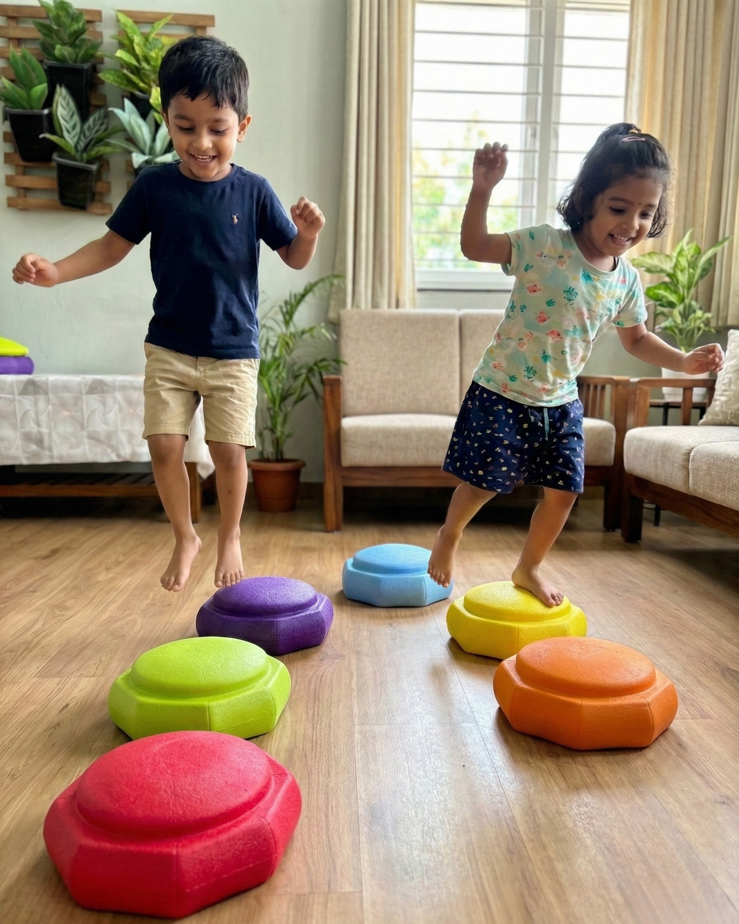 Kee&Ka Stepping Stone & Balance Board Combo