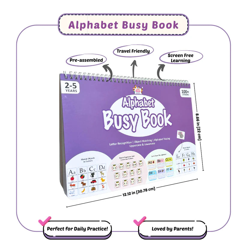 Alphabet Binder (Ages 2 to 5 years )