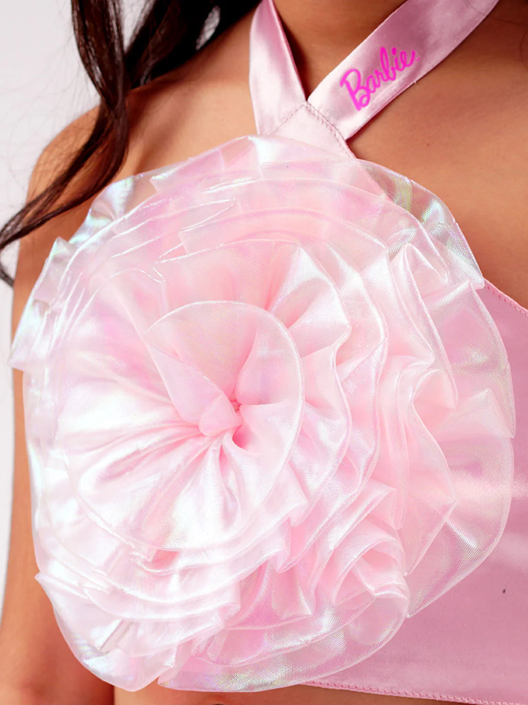 Pink Barbie Shimmer Skirts Ballerina Co-ordinate set for Young Girls - Kee&Ka