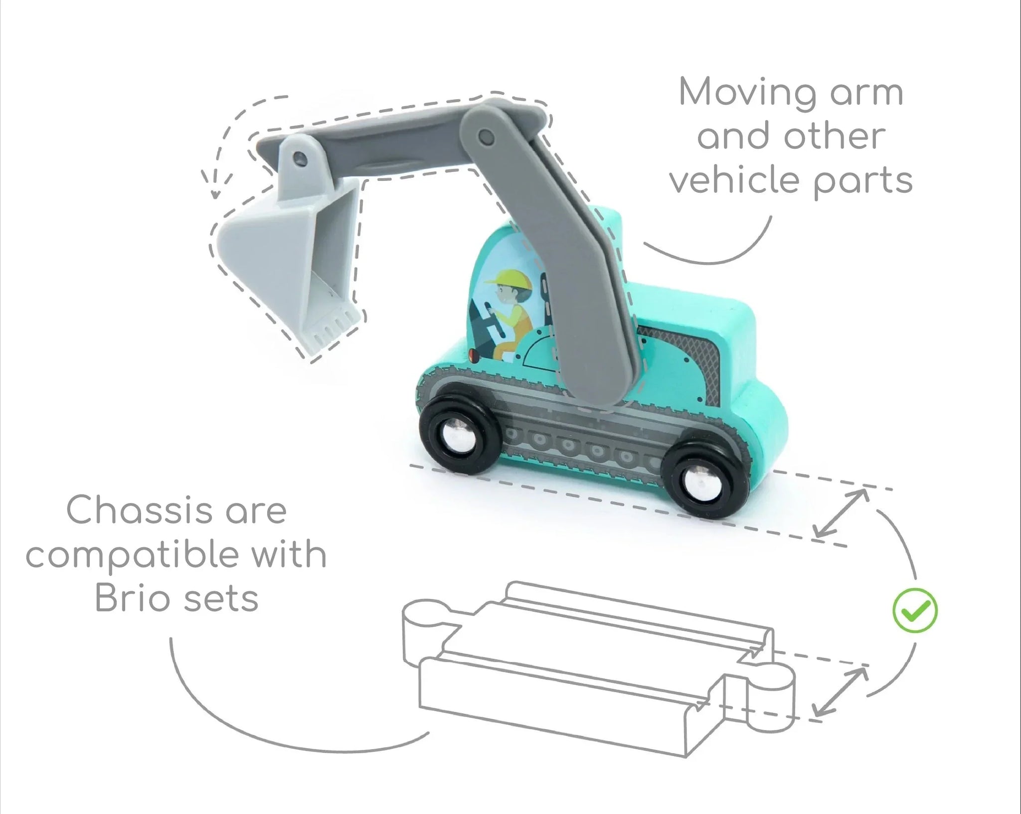 Construction Site Vehicles Carrier - Kee&Ka
