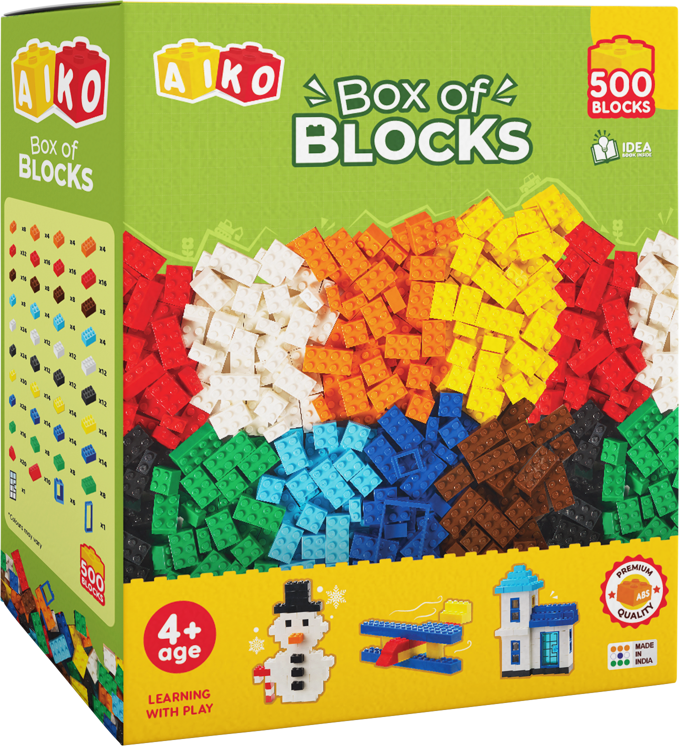 Box Of Blocks 500 Piece