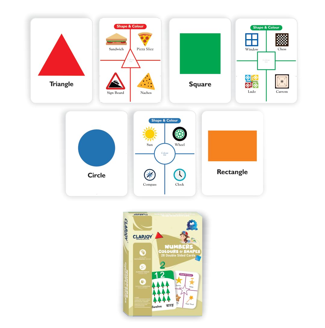 Clapjoy Combo set to 7 Flash Card - Kee&Ka