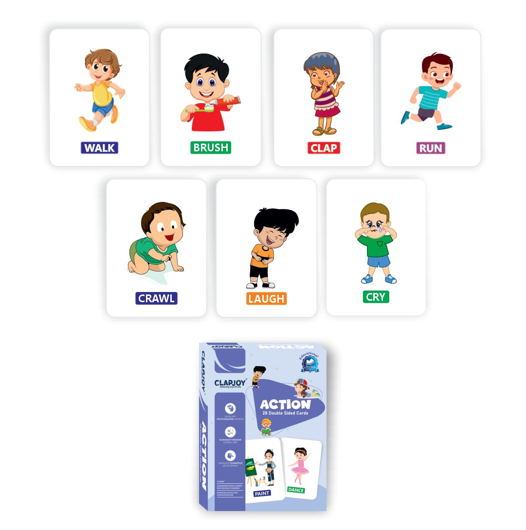 Clapjoy Combo set to 7 Flash Card - Kee&Ka