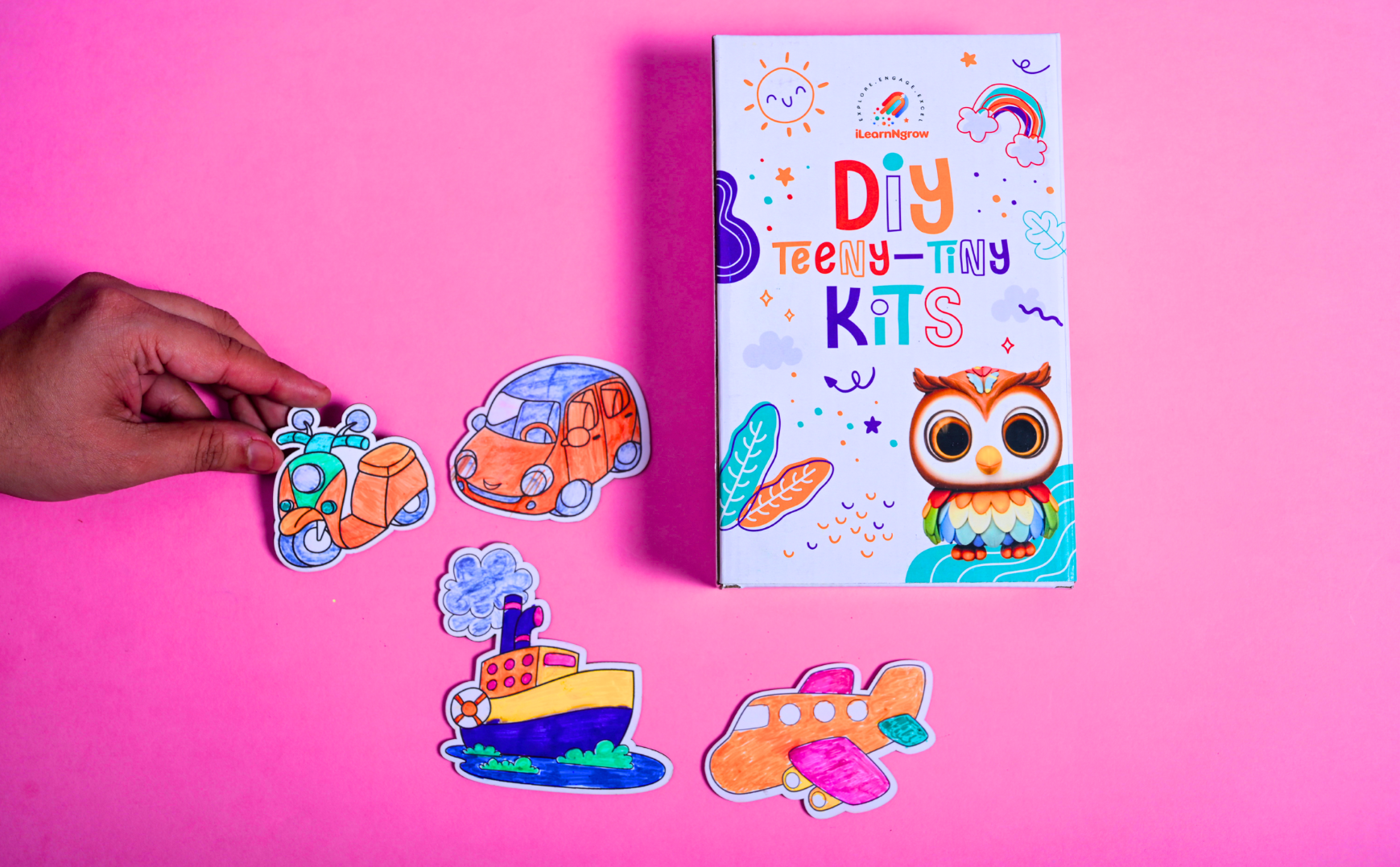 Teeny Tiny DIY Fridge Magnet Transport