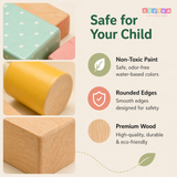 Little Builders Wooden Block Set