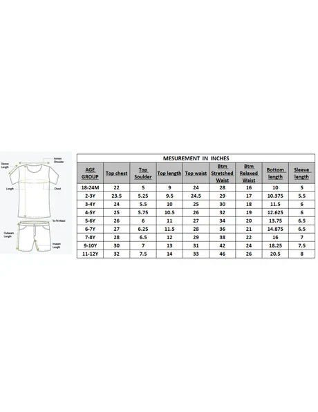 Lil Drama Girls Party Top With Shorts - Kee&Ka