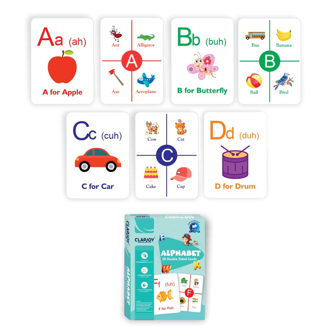Clapjoy Combo set to 7 Flash Card - Kee&Ka