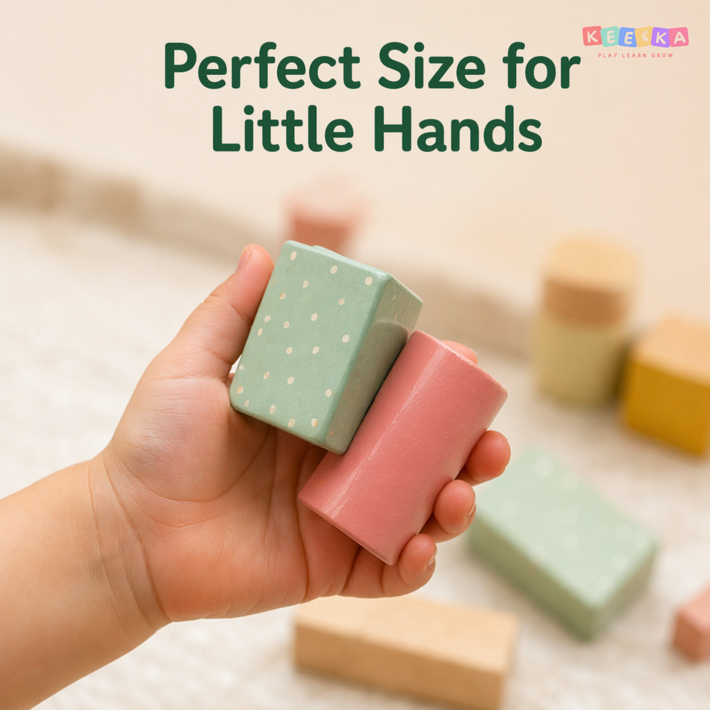 Little Builders Wooden Block Set
